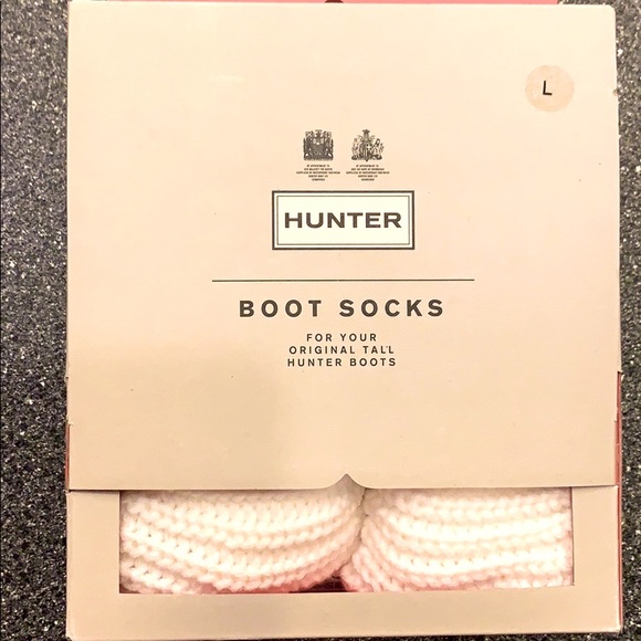 Hunter – Tall Cardigan Knit Cuff Welly Boot Socks